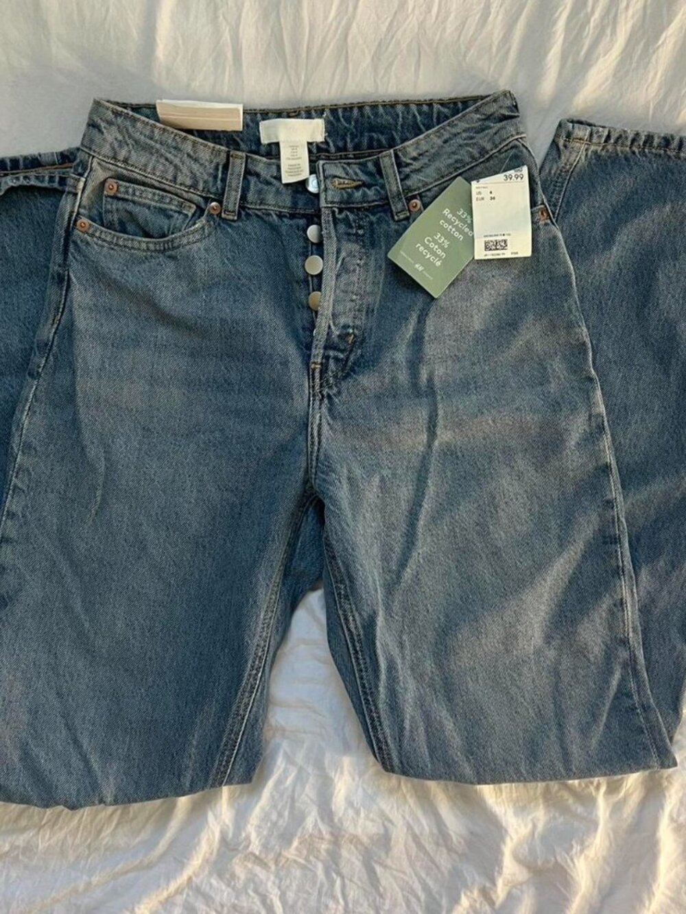 H&M Women's Blue and Navy Jeans